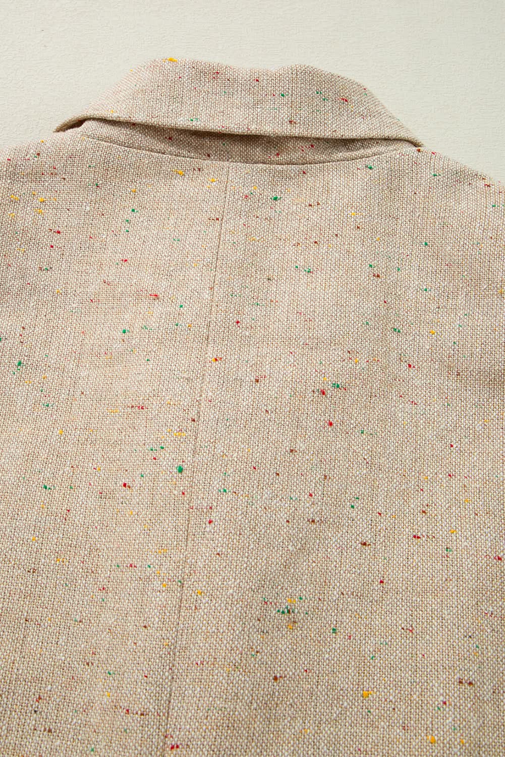 Chic oatmeal suit jacket for women - Love Salve